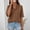 Coffee, variant on Endives Womens Tops Cotton Linen Button Down Shirts V Neck Pleated Casual Loose Blouses Roll Up Sleeve Shirt Spring Summer