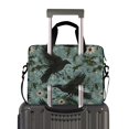 thumbnail image 2 of FORMRS 16" Laptop Bag Carrying Sleeve Case with Handle Travel Shoulder Briefcase, Mystic Crows Pattern, 2 of 8
