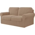 thumbnail image 1 of CHUN YI Stretch Checks Spandex Sofa Cover Separate Backrests Cushions Cover Slipcover, 1 of 5