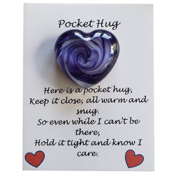 MWRWRR Pocket Hug - Portafortuna con girasoli, regalo positivo, patate positive, Girasole portafortuna, Abbraccio tascabile ape positiva e piccolo abbraccio portafortuna (argento