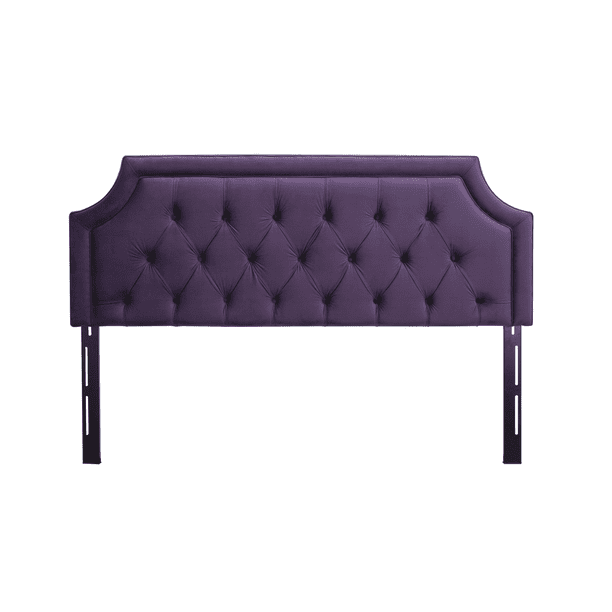 Kaye Tufted Headboard, Purple