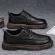 thumbnail image 3 of Mocasines nuevos zapatos de cuero de otoño para hombres zapatos Oxford italianos para hombres zapatos de vestir de negocios clásicos zapatos casuales de moda cómodos, 3 of 5