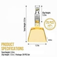thumbnail image 5 of BlinkLLX Catfish Alert Clip-On Fishing Bells 20 Pcs 2.6" x 1.3", 5 of 6