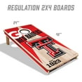 thumbnail image 5 of YouTheFan NCAA Texas Tech Red Raiders 2' x 4' Cornhole Game, 5 of 6