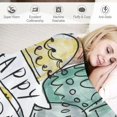 Chilfamy Easter Eggs Annabel Kidston Naive Art Print Flannel Throw ...