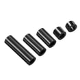 thumbnail image 4 of Unique Bargains Ensemble de Rondelles d'Espacement Rondes 200 Pack Nylon 4,6,15,20,25mm Longueur pour Bloc de Vis M4, Noir, 4 of 6