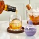 thumbnail image 4 of Máquina para hacer bolas de hielo - Moldes para cubitos de hielo con tapas para whisky (púrpura) Tmvgtek Libre de BPA, 4 of 6