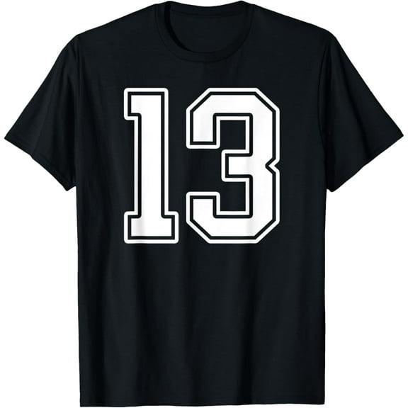 t-shirt Number 13 Fan Player Jersey Style #13 Men Women Kids t-shirt mens t shirt，black，women，funny，misfits，men，journey