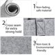 thumbnail image 2 of Bolsa de fieltro, bolsa para leña, cesto para leña, estante para periódicos de fieltro, cesto para periódicos, cesto de almacenamiento de alta calidad que se puede cargar con mucha madera, 2 of 6