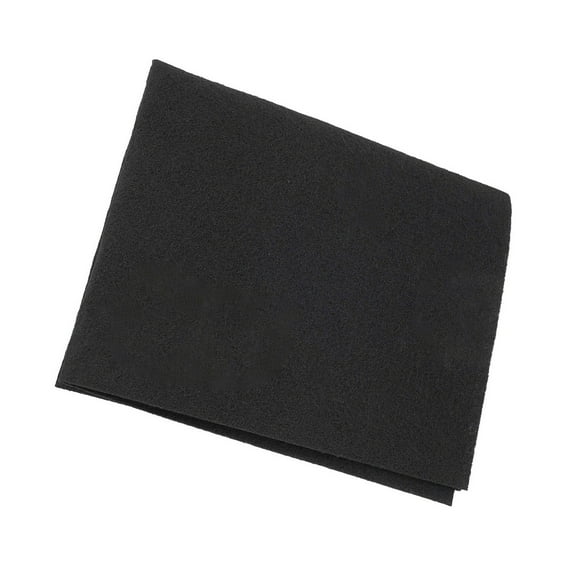 Universal Carbon Range Hood Filter Replacement Mat 57x47cm Activated Charcoal Sheet Kitchen Ventilation Filter Pad Cut to Size Black