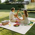 thumbnail image 5 of Fsddascl Cute Gnomes Outdoor Rug for Patio/Deck/Porch, Non-Slip Large Area Rug 5 x 8 Ft, Red Watermelon Summer Country Rustic Retro Indoor Outdoor Rugs Washable Area Rugs, Camping Rug Carpet, 5 of 5