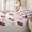 Blush Brown, variant on Erosebridal Blue Bow Volleyball Print Zipper Twin Comforter Sets with Fitted Sheet and 2 Pillowcases,Watercolor Ribbon Ball White Base Accent Zipper Bedding Set,Sky White,4-Piece,Grey Reversible
