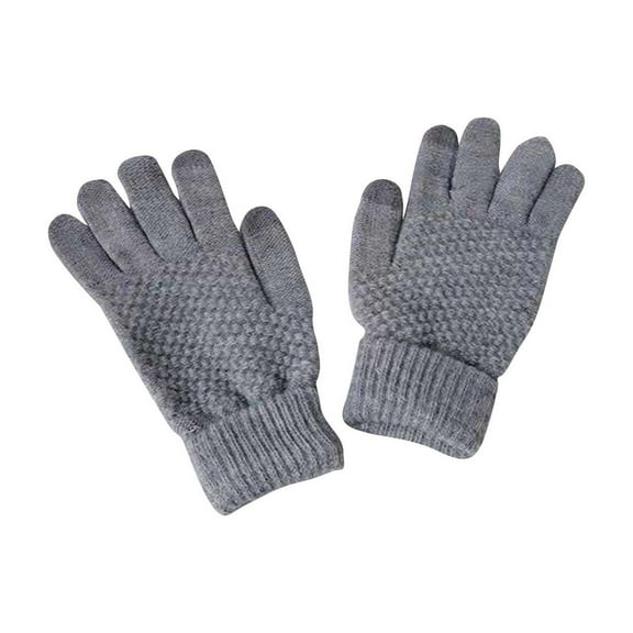 Cavosen Winter Gloves for Ladies Touchscreen Thermal Windproof Grip Comfortable Elastic Cuff Mittens
