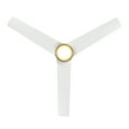 thumbnail image 4 of WAC Mocha 54" Soft Brass/Matte White Dimmable LED Smart Ceiling Fan with Remote Control, 4 of 10
