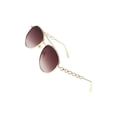 thumbnail image 2 of Gafas de sol Soledad de cadena de metal estilo vintage Leonado, 2 of 7