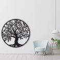 thumbnail image 3 of Colgante de pared de metal árbol de la vida Foohvr 2828 cm, 3 of 3