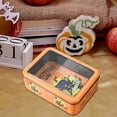 thumbnail image 2 of TIELUTT Rangement de Bureau en Fer-Blanc pour Aliments et Organisation de Bonbons de Vacances Conteneur à Pain en Acier Inoxydable Petits Conteneurs avec Couvercles pour Organiser les Articles de Cuisine Petits Conteneurs Jetables, 2 of 4