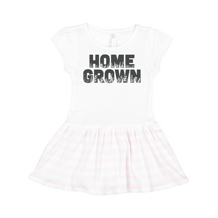 

Inktastic Home Grown Gift Toddler Girl Dress