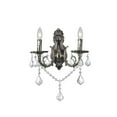 thumbnail image 2 of CWI Lighting 2 Light Wall Sconce with Antique Brass finish, 2 of 4