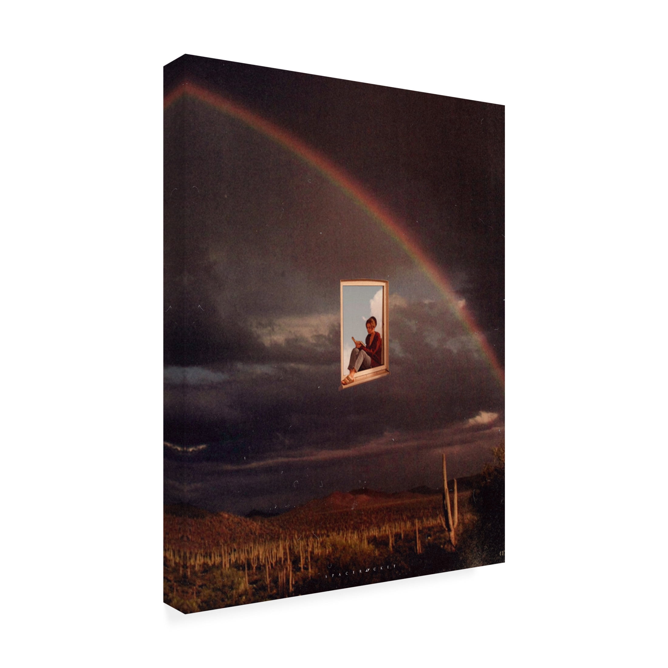 Trademark Fine Art spacerocket art  632 2 Canvas Wall Art