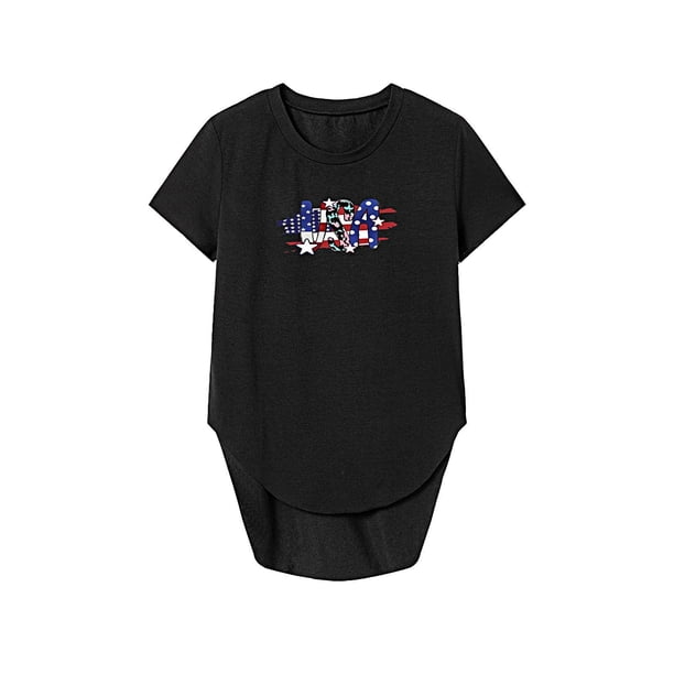 Camiseta para Mujer Trajes de Verano Camiseta Clásica con Cuello Redondo para Viajar Playa Femenina XL