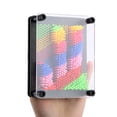 thumbnail image 4 of 3D Pin Art Board Novel Pin Art Toy para niños y adultos regalo (negro pequeño), 4 of 8