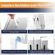 thumbnail image 3 of Press Liquid Soap Dispenser 400 Ml 3 Chamber Wall Mounted White, 3 of 5