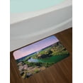 thumbnail image 2 of Idaho Bath Mat, Natural Landscape Picturesque of Snake River and Clear Sky in Twin Falls USA, Plush Bathroom Decor Mat with Non Slip Backing, 29.5" X 17.5", Multicolor, by Ambesonne, 2 of 2