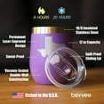 thumbnail image 4 of Bevvee Insulated Wine Tumbler 12 oz State Of Texas Texas Enthusiast Gifts Tumblers, 4 of 4