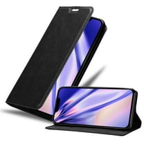 Cadorabo Cover for Apple iPhone 14 Case in NIGHT BLACK with magnetic closure