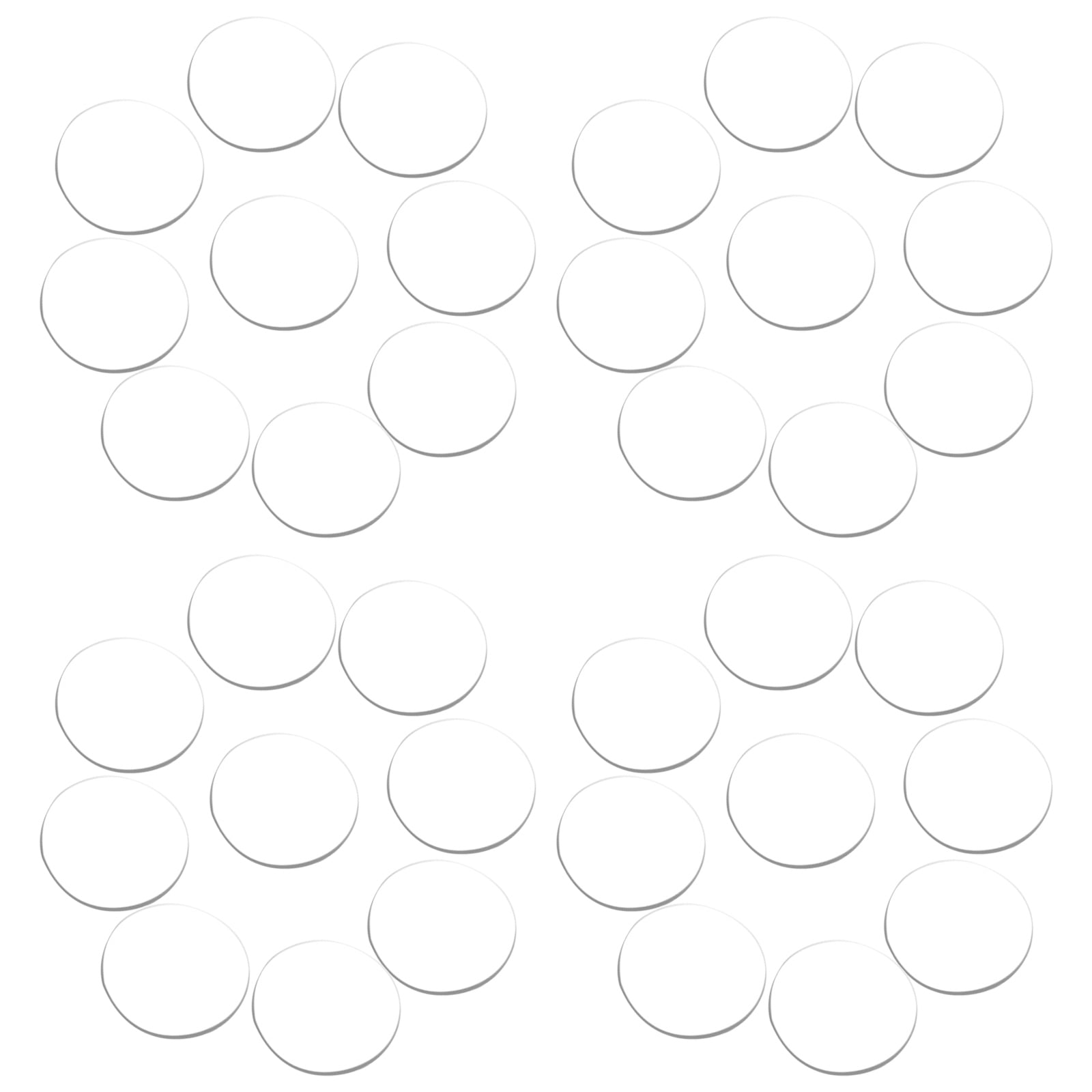 POPETPOP Strong Clear Adhesive Dots for Wall Posters Crafts Versatile Mounting 4Sheets