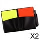 thumbnail image 1 of 2x Juego de Tarjetas de árbitro de Fútbol, Accesorios de árbitro, Tarjetas de Advertencia de PVC, Y para Partido de Fútbol, 2 piezas, 1 of 8