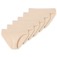 thumbnail image 1 of SCHIESSER calzoncillos para señoras en paquete de 6 - Jazz-Pants, Cotton Essentials, Basic, Stretch Nude 38 (Gr. Medium), 1 of 4