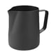 thumbnail image 1 of Vaso de leche de acero inoxidable de 350 ml (12 oz) para espuma de leche de capuchino y café, negro, 1 of 5