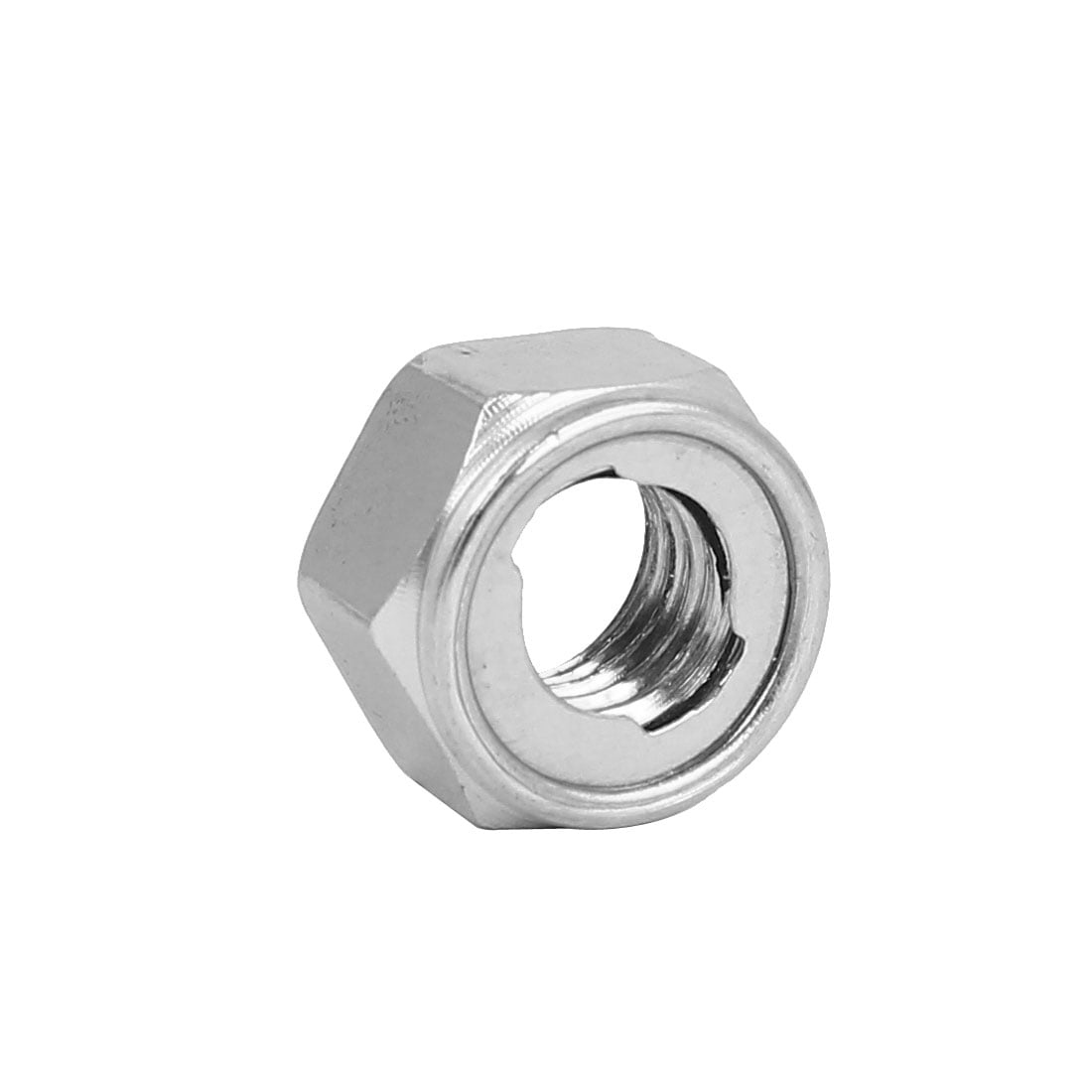 M10 304 Stainless Steel SelfLocking Antiloose Insert Hex Lock Nut