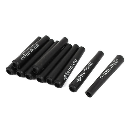 4mm Inner Diameter Plastic File Handle Inserts 10 Pcs