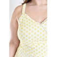 thumbnail image 4 of Vestido con bordado de flores Roman Fashion /Tallas Extras, 4129 (Amarillo) amarillo 40, 4 of 6