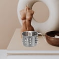 thumbnail image 3 of OULII Stainless Steel Burner Cup for Home Use Silver Metal Fuel Holder Compact Lightweight Design 3.5 oz, 3 of 7