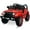 Red, variant on Jojoka Kids Ride On Truck Car, 12V Battery Powered Electric Toys Vehicles with Parent Remote Control, Spring Suspension, 3 Speeds, LED Lights, Music & Horn for Boys & Girls, Blue