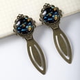 thumbnail image 3 of Starry Bee Vintage Copper-Colored Lace Bookmarks: Stainless Steel Book Markers for Readers and Book Lovers - Set of 2, 3 of 5