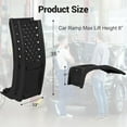 thumbnail image 3 of EastVita 2PC 9Inch Tech Heavy Duty Car Ramps Set,8000lbs 2000 Lbs Per Ramps,Auto Ramp Solid Steel Ramps,Black, 3 of 8
