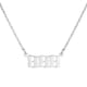 thumbnail image 2 of Fiudx Collar de Oro, Elegante Colgante de Aleación, Joyería Clásica para Parejas, Cadena Ajustable, Regal de Boda para Viajes, Accesorio de Moda para Mujer, Diseño Ligero, Incluye 1 Collar., 2 of 2