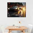 thumbnail image 2 of COMIO Sports Car Canvas Poster, Wall Art Prints, Friend Gifts, Wall Painting For Living Room Bedroom, Home Decoration, 2 of 4