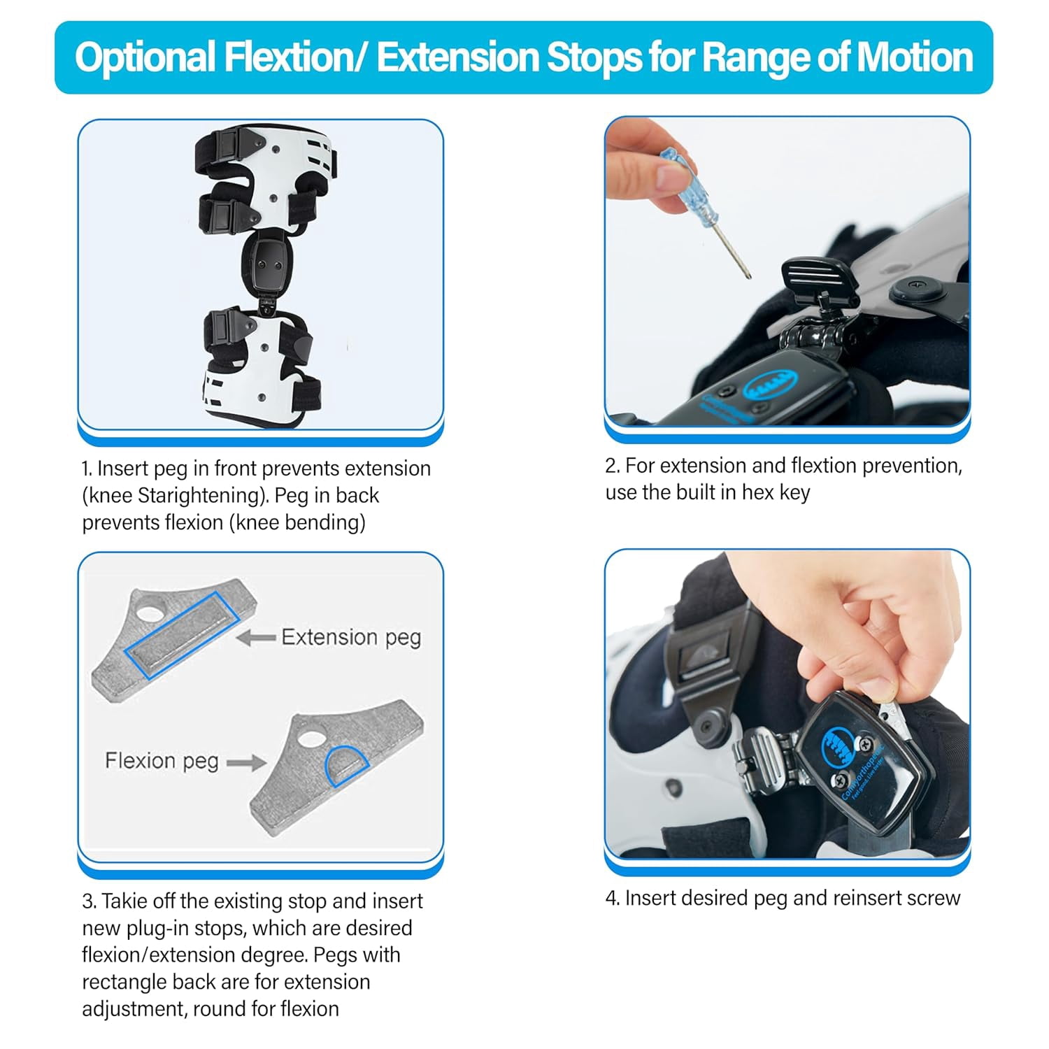 Comfyorthopedic UPGRADED OA Unloader Knee Brace for Men and Women Medial Arthritis Pain & Osteoarthritis Offloader, Best Bone on Bone Cartilage Joint Support L1851 L1843- Right