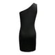thumbnail image 3 of Gibobby Vestidos cortos Wonen Lentejuelas Sexy N Mujer Negro Retro Elegante Vestido Fiesta Culb（Negro， S), 3 of 5