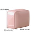 thumbnail image 3 of Clear Window Large Capacity Quilt Storage Bag Portable Breathable Organizer for Comforters Blankets Clothes Closet Under Bed, 3 of 5