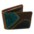 thumbnail image 2 of New Cusco Machu Picchu Peru Souvenir Men's Embossed Leather Bifold Wallet, 2 of 5