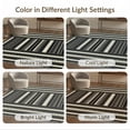 thumbnail image 7 of ODIKA Layering Striped Boho Variegated Bands Interlocking Stripe Borders for Dining Room, Under Table, Home Office, Non-Slip Chair-Friendly, 7 of 7