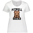 thumbnail image 3 of Inktastic Dog Pitbull Squad Women's Plus Size T-Shirt, 3 of 5