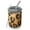 Gold And Black-1, variant on 12oz Coffee Tumblers Gold and Black Of Leopard Print Stainless Steel Vacuum Insulated Travel Tumbler Coffee Cups Mug with Lid and Straw with Cleaning Brush for Cold & Hot Drinks
